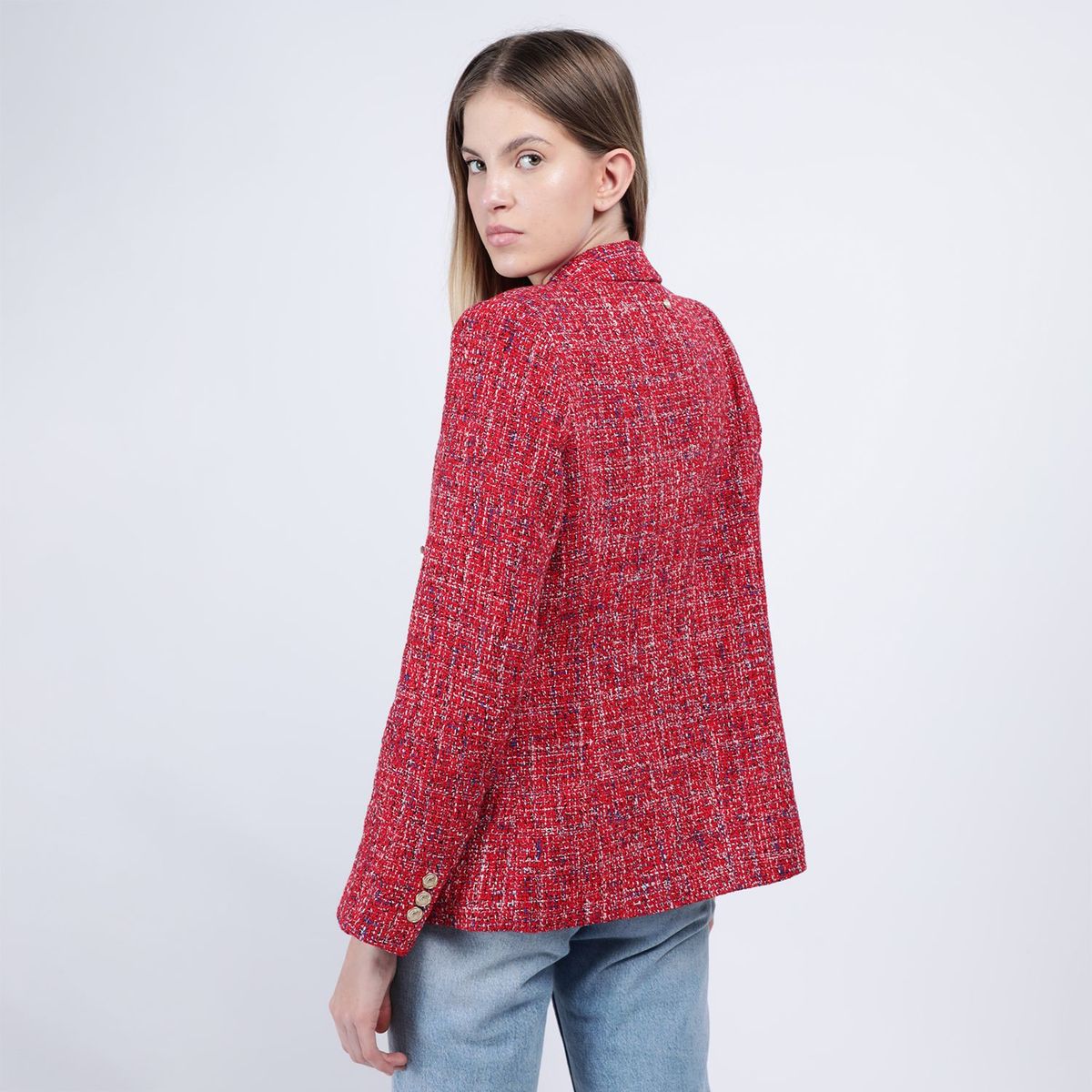 ELLE - Blazer Casual Mujer Elle