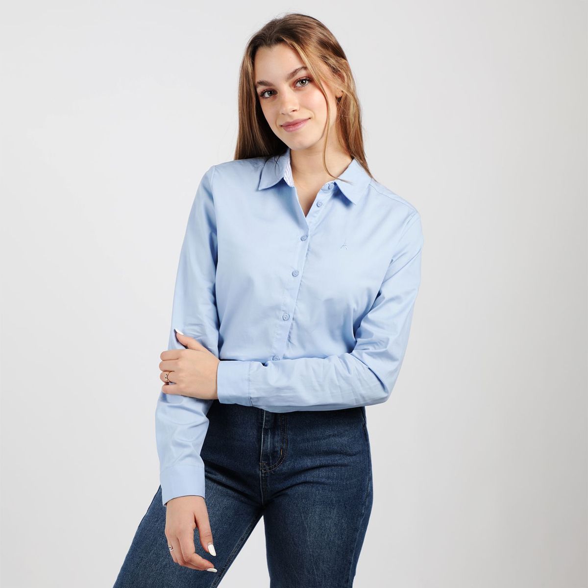 ELLE - Blusa Manga Corta Mujer Elle