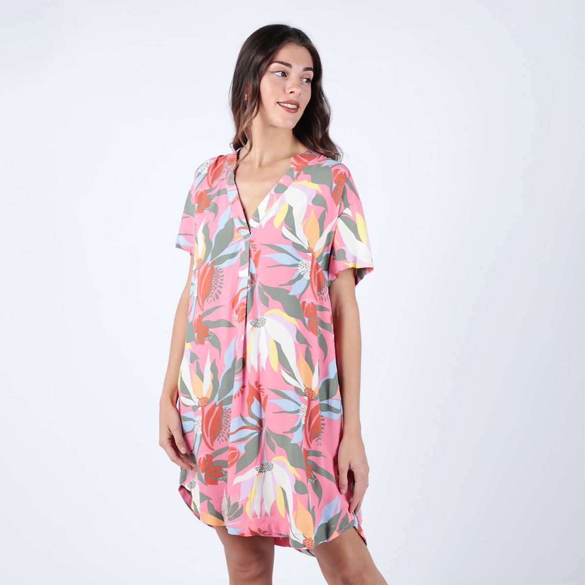 UNIVERSITY CLUB - Vestido Largo Casual Mujer University Club