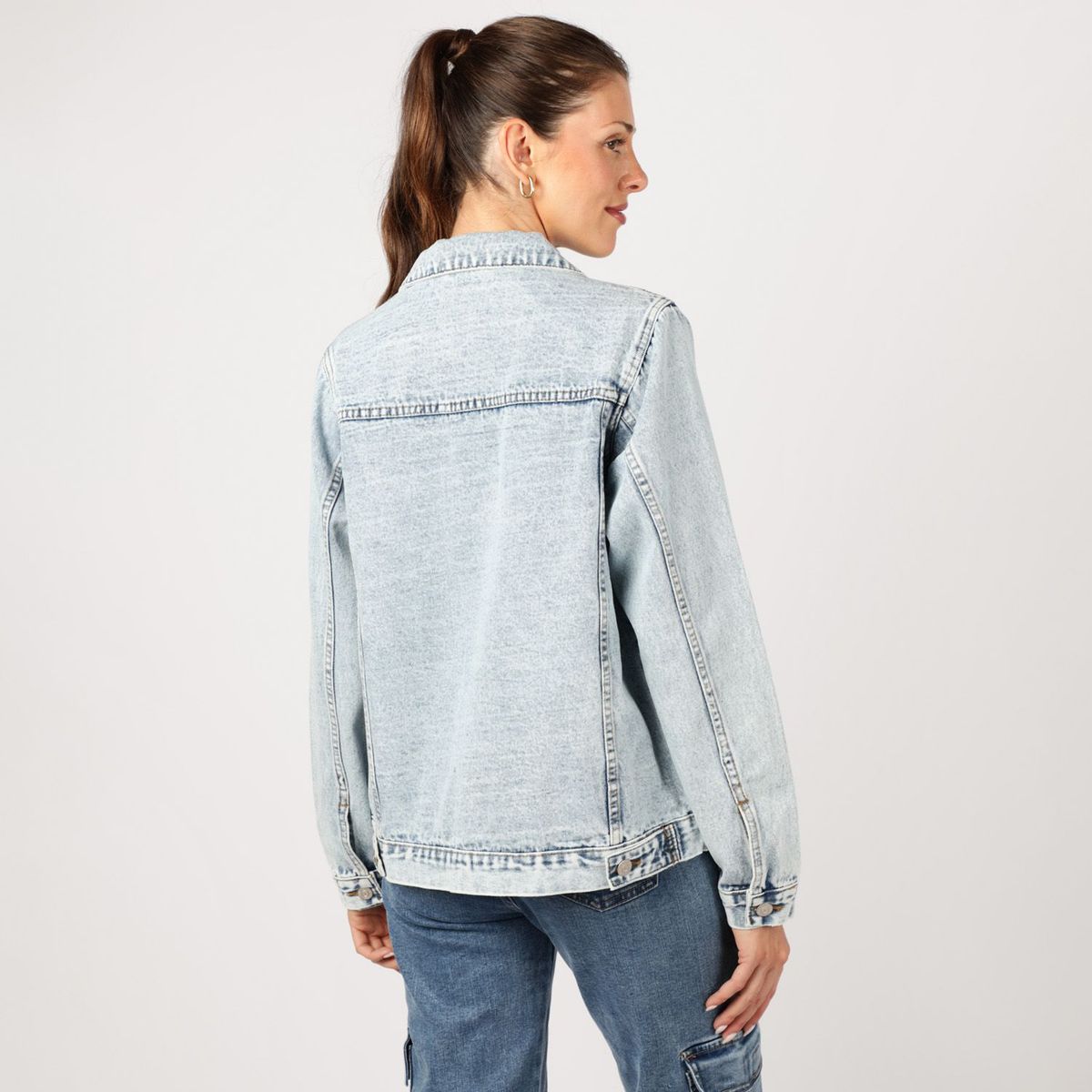 UNIVERSITY CLUB - Casaca De Jean Mujer University Club