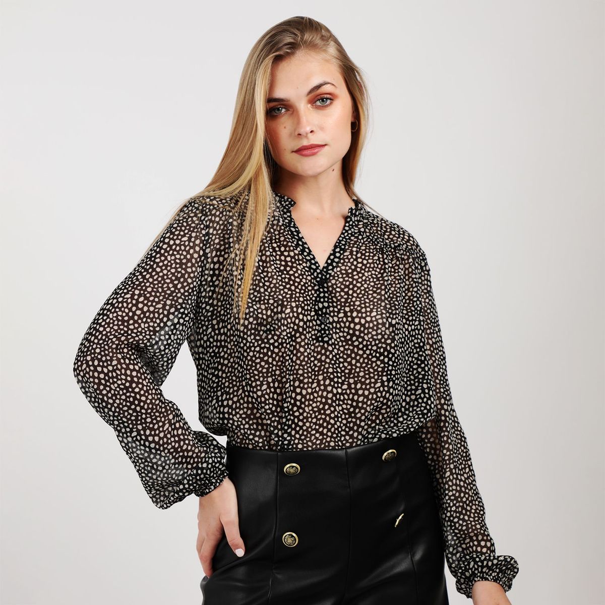 UNIVERSITY CLUB - Blusa Manga Corta Mujer University Club