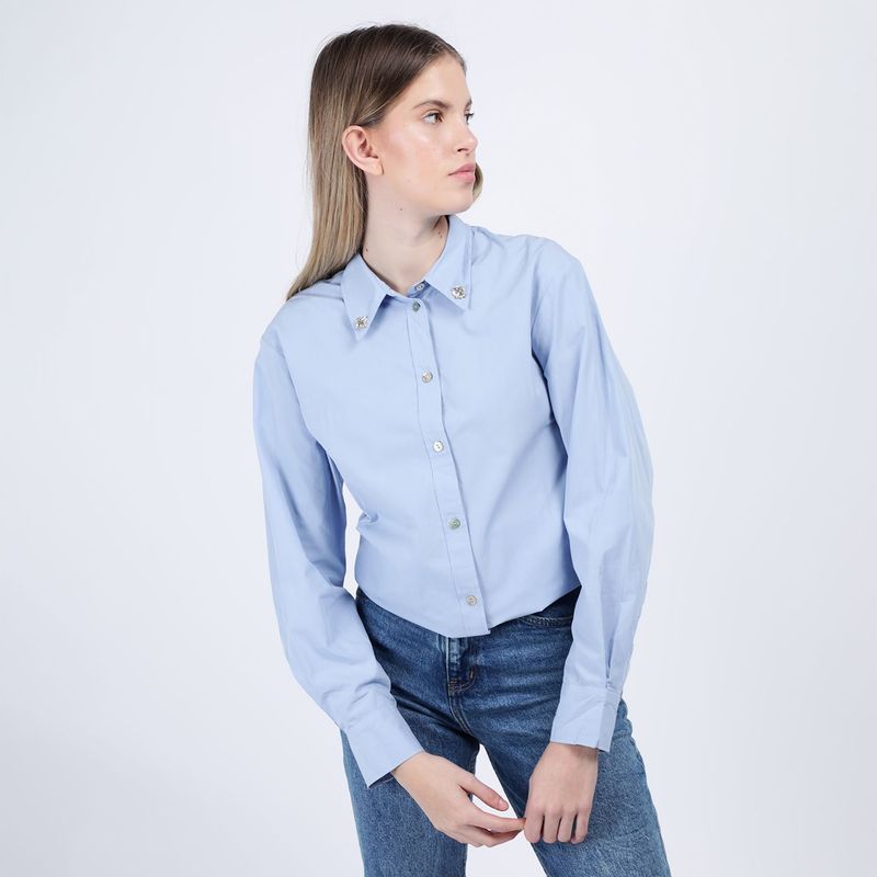 UNIVERSITY CLUB - Blusa Manga Corta Mujer University Club