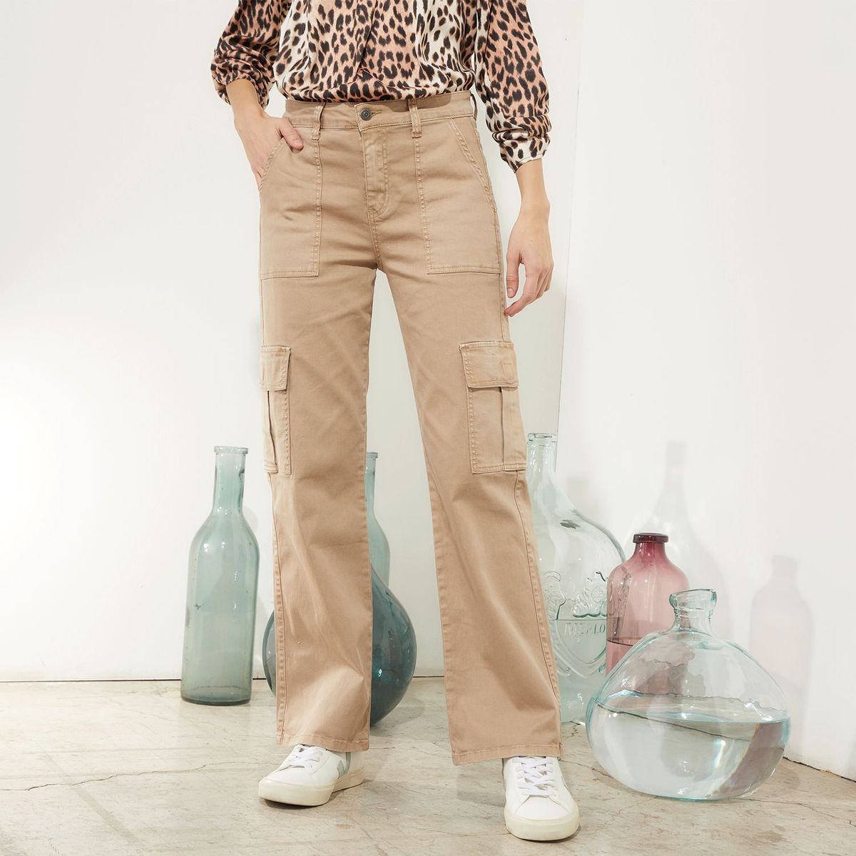 UNIVERSITY CLUB - Pantalón Cargo Mujer University Club