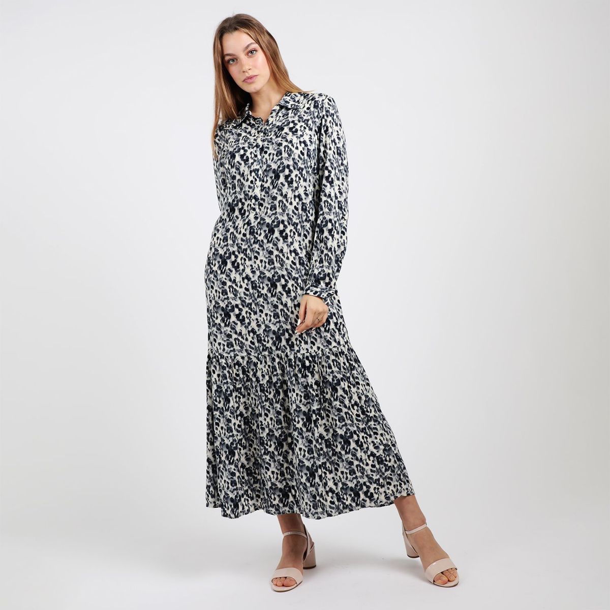 UNIVERSITY CLUB - Vestido Largo Casual Mujer University Club