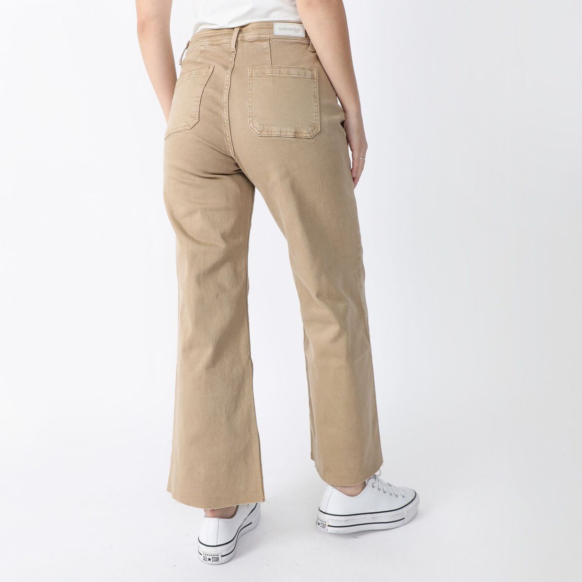 UNIVERSITY CLUB - Jean Wide Leg Tiro Alto Mujer University Club