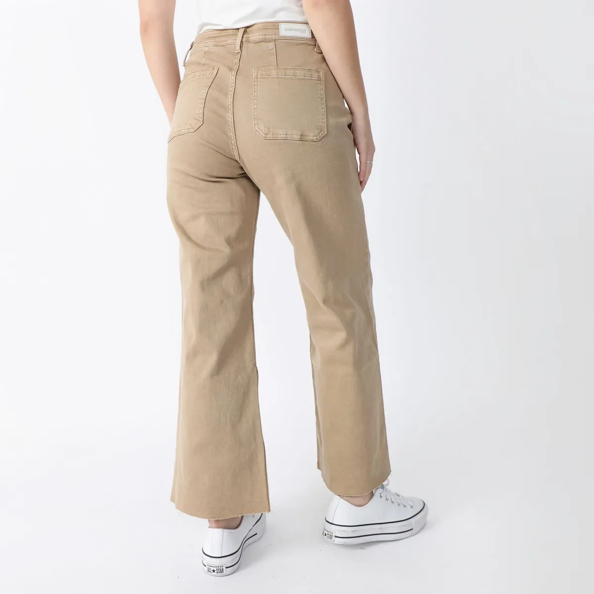 UNIVERSITY CLUB - Jean Wide Leg Tiro Alto Mujer University Club