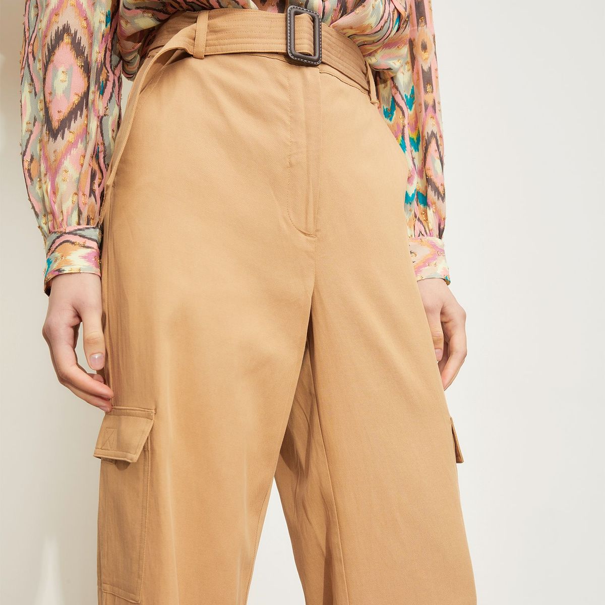 BASEMENT - Pantalon Cargo Mujer Basement