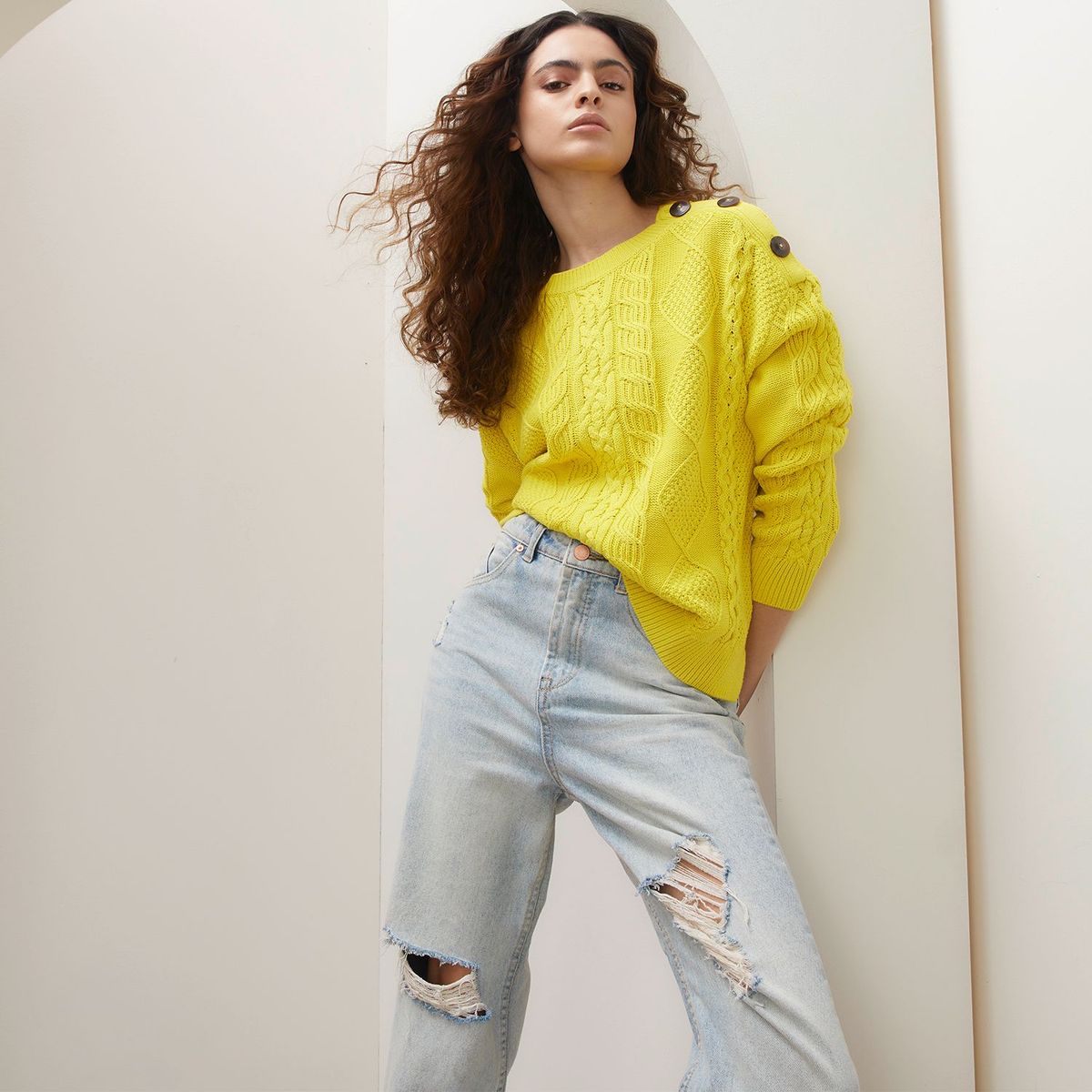 BASEMENT - Chompa Casual Mujer Basement