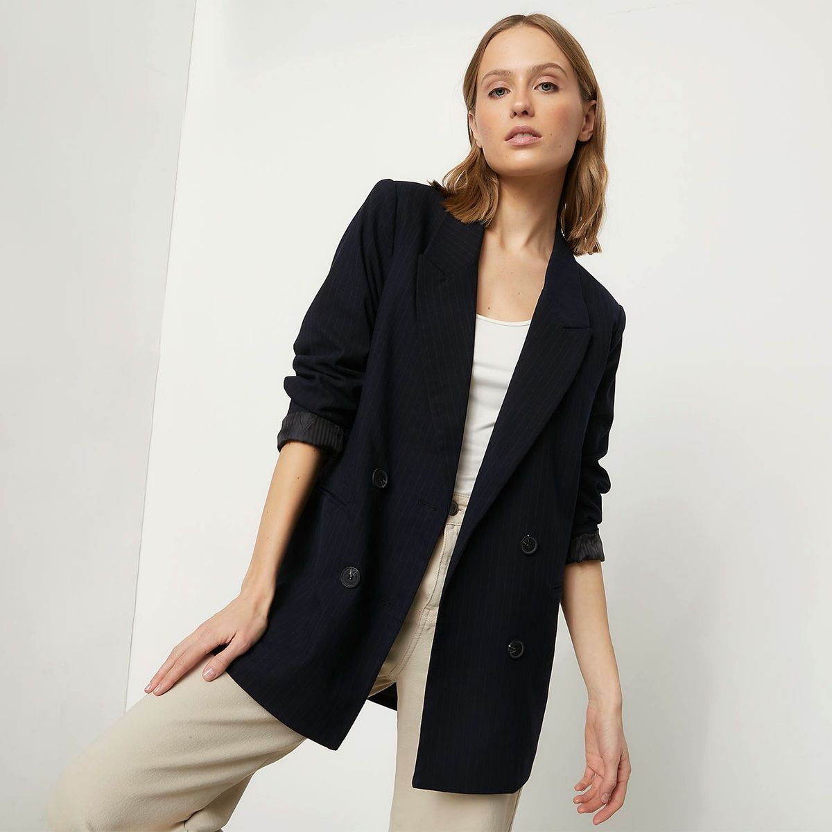 BASEMENT - Blazer Casual Mujer Basement