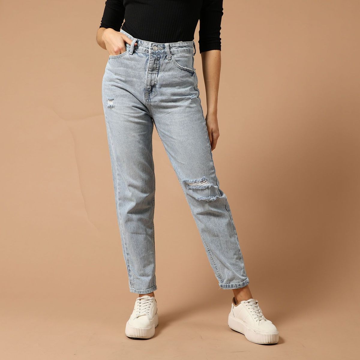 BASEMENT - Jeans Basico Mujer Basement