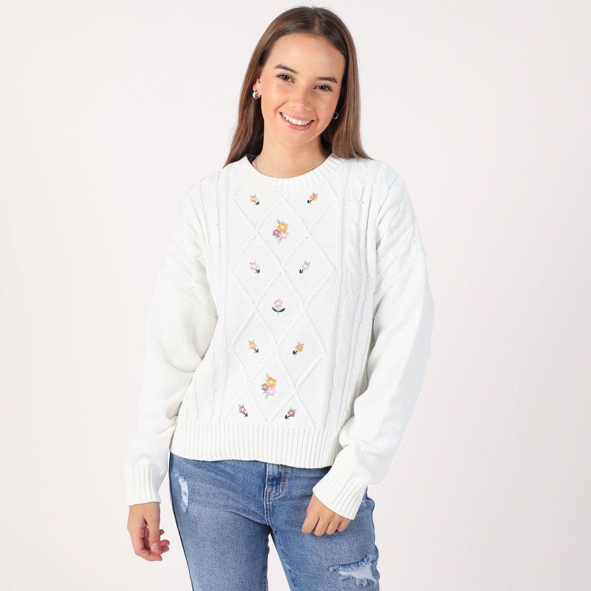 AMERICAN ABBEY - Chompa Casual Mujer American Abbey