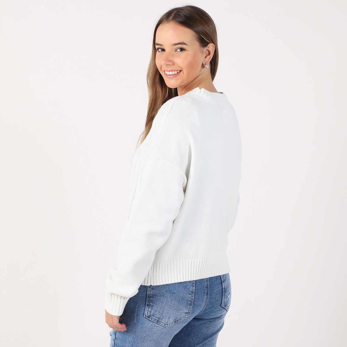 AMERICAN ABBEY - Chompa Casual Mujer American Abbey