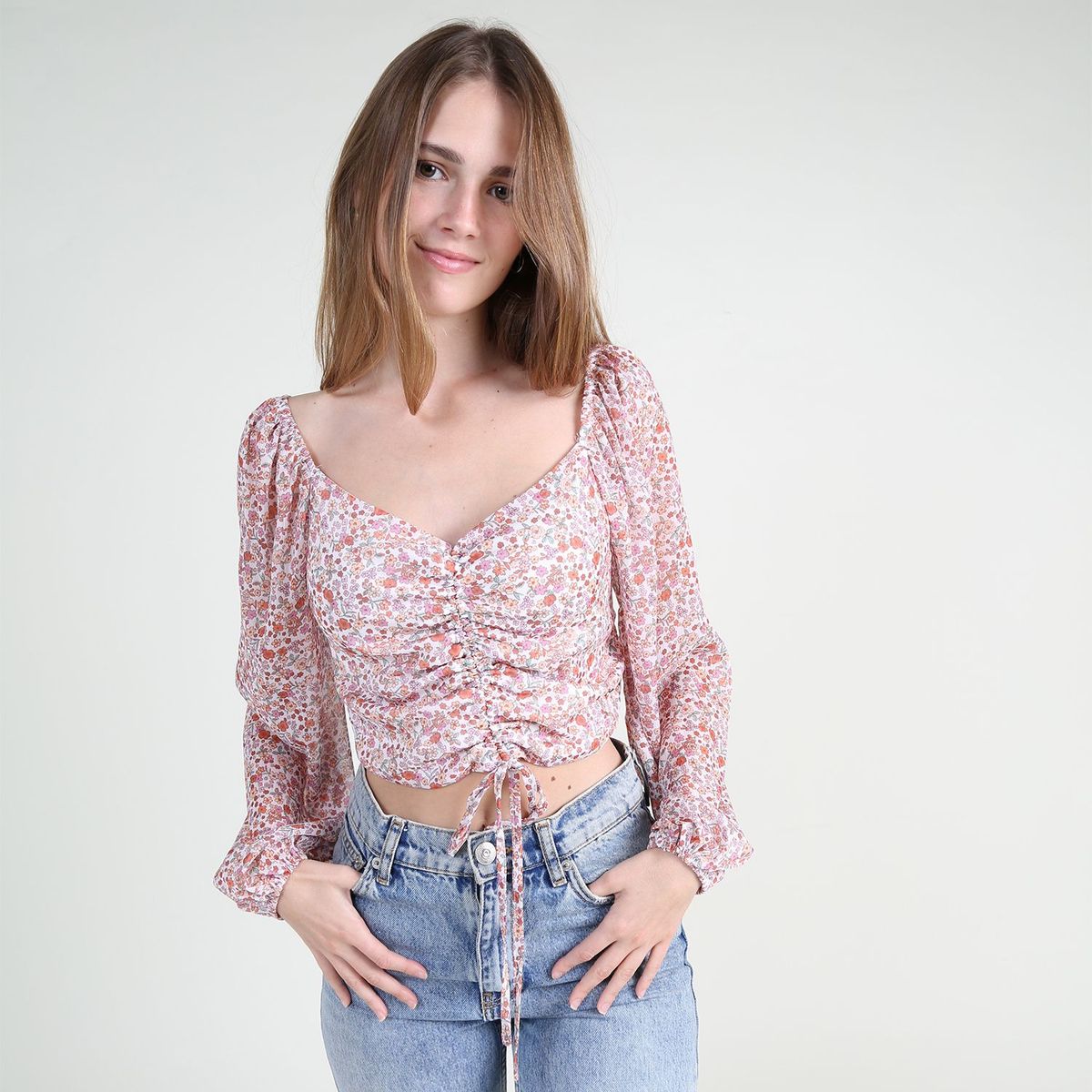 AMERICAN ABBEY - Blusa Manga Larga Mujer American Abbey