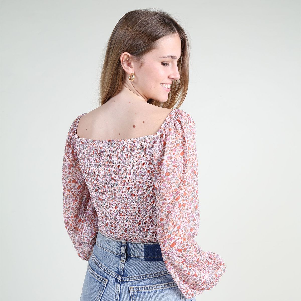 AMERICAN ABBEY - Blusa Manga Larga Mujer American Abbey