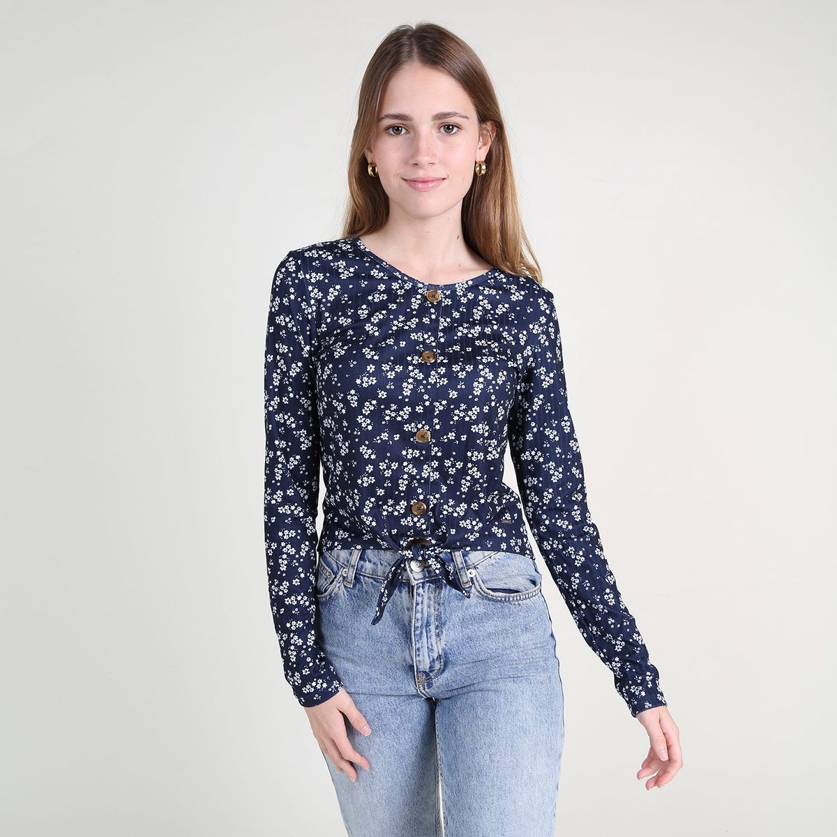 AMERICAN ABBEY - Polo Manga larga Mujer American Abbey