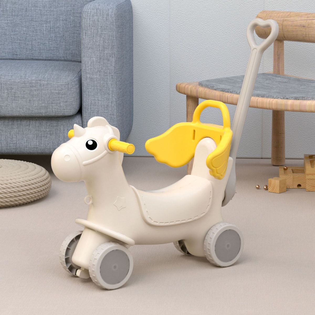 SCOOP - Balancín Correpasillo 2 en 1 Caballo Scoop