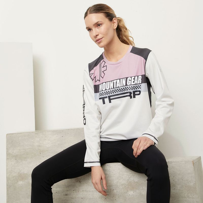 MOUNTAIN GEAR - Polo Deportivo Mountain Gear Mujer Ciclismo