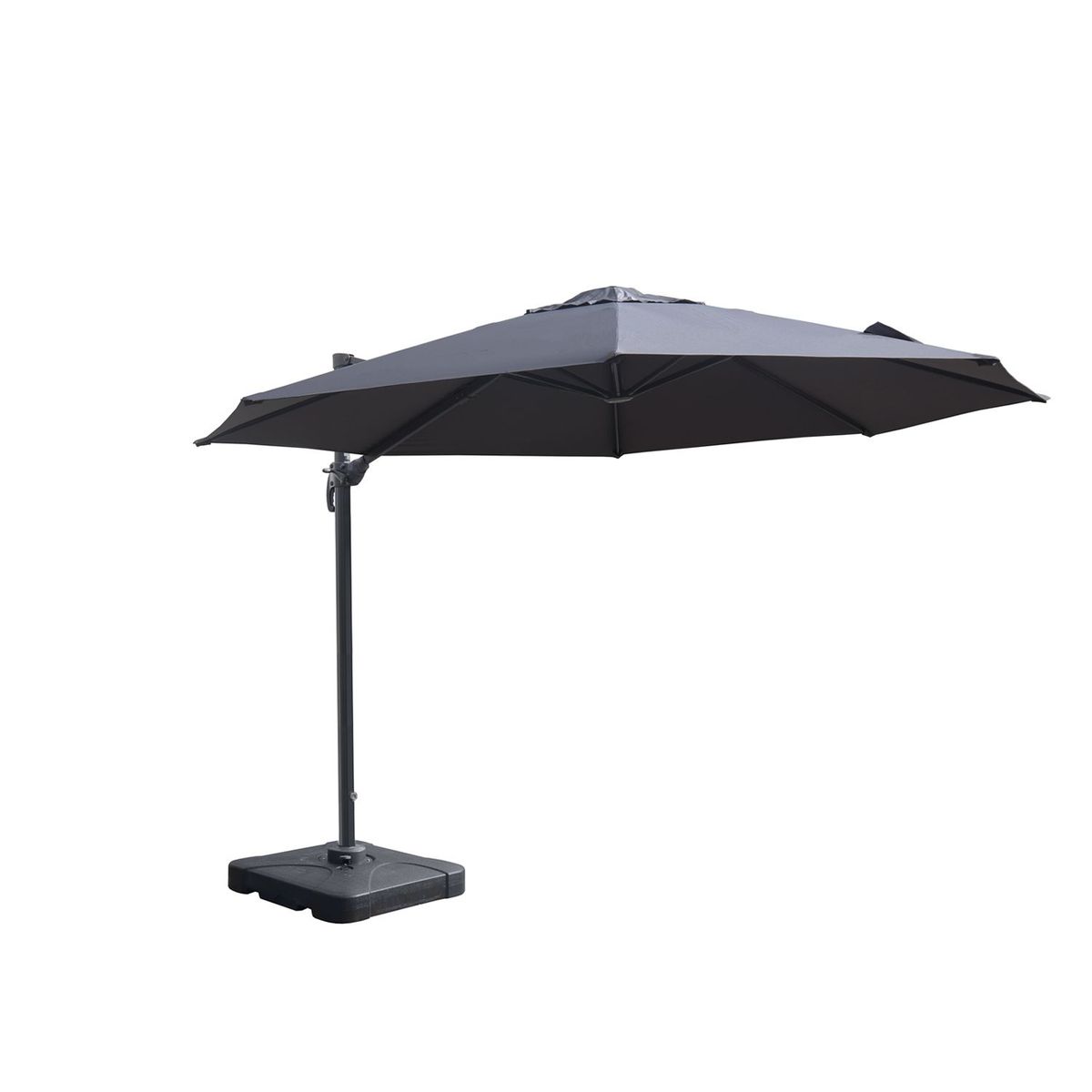 BASEMENT HOME - Sombrilla Plegable Roma 3.48m con Base