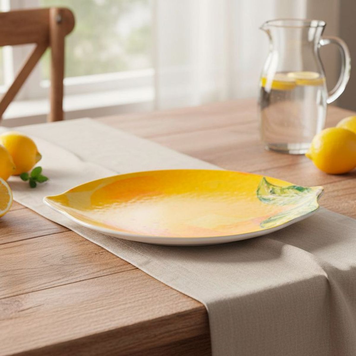BASEMENT HOME - Plato Melamina Limón 27 cm