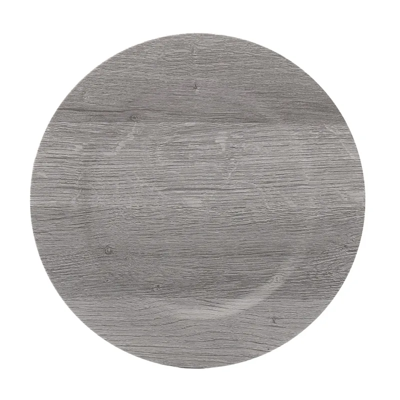 ROBERTA ALLEN - Plato De Sitio Wood Rustico Blanco Roberta Allen