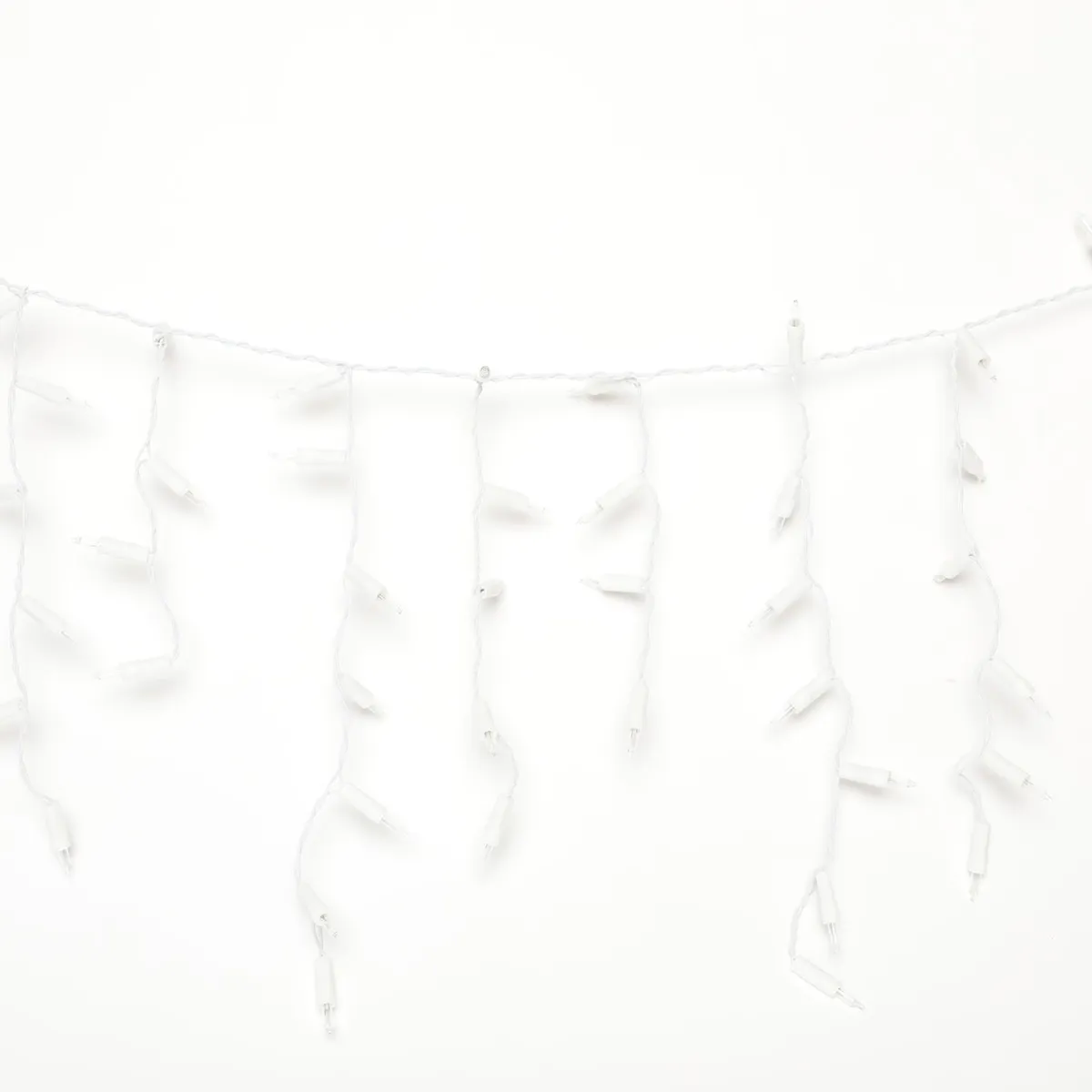 MICA - Luces para Árbol 100 Led Lluvia Cálidas