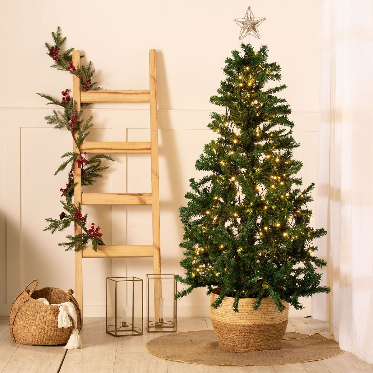 MICA - Árbol deNavidad Colorado 1.80m 380 Ramas