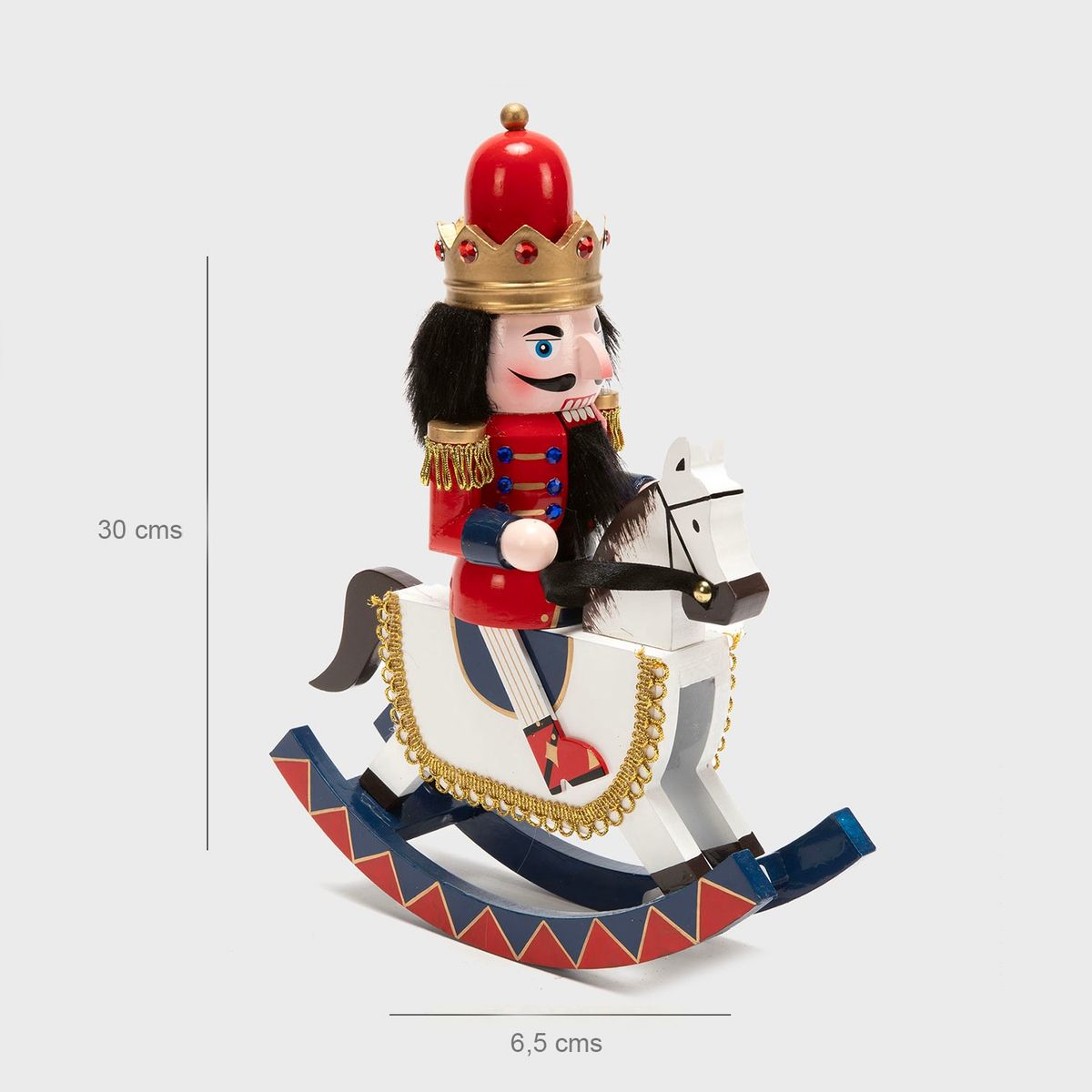 MICA - Cascanuez Horse 28Cm