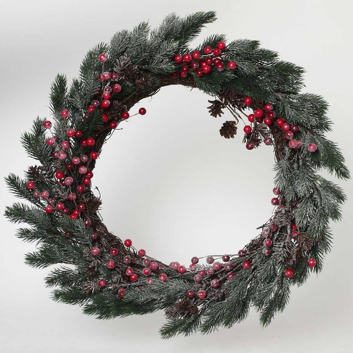 MICA - Corona Pino Baya Red 50Cm