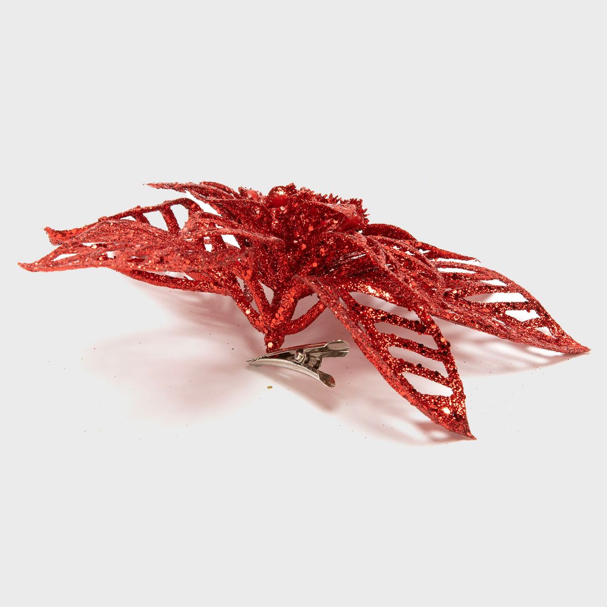 MICA - Hoja Poinsettia Cal Red 18Cm