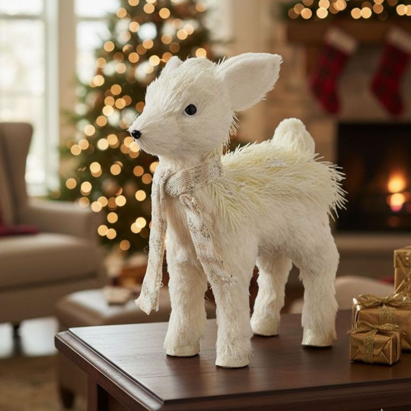 MICA - Adorno Navideño Venado Marron 30Cm