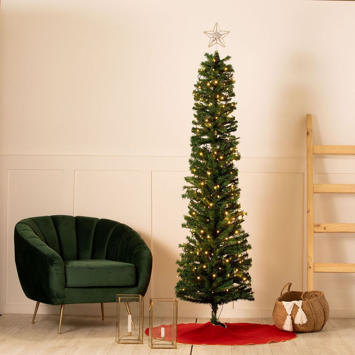  - Árbol de Navidad Pencil 2.10m 410 Ramas