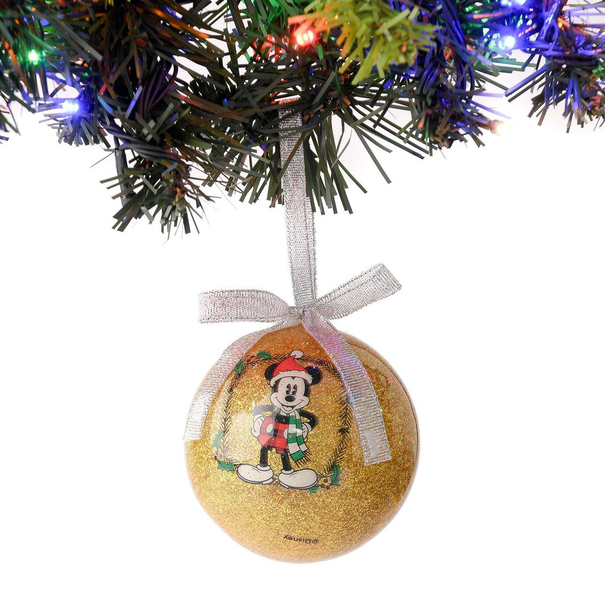 DISNEY - Bola Navideña Mickey Dorado Disney