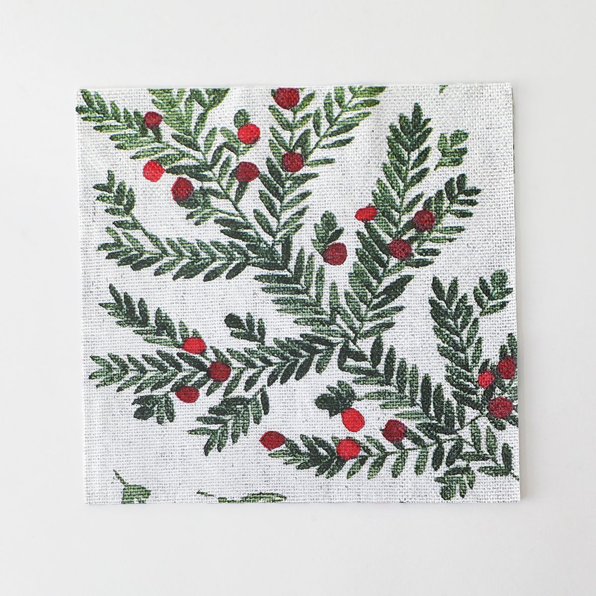 MICA - 20 Servilletas navideñas ramas