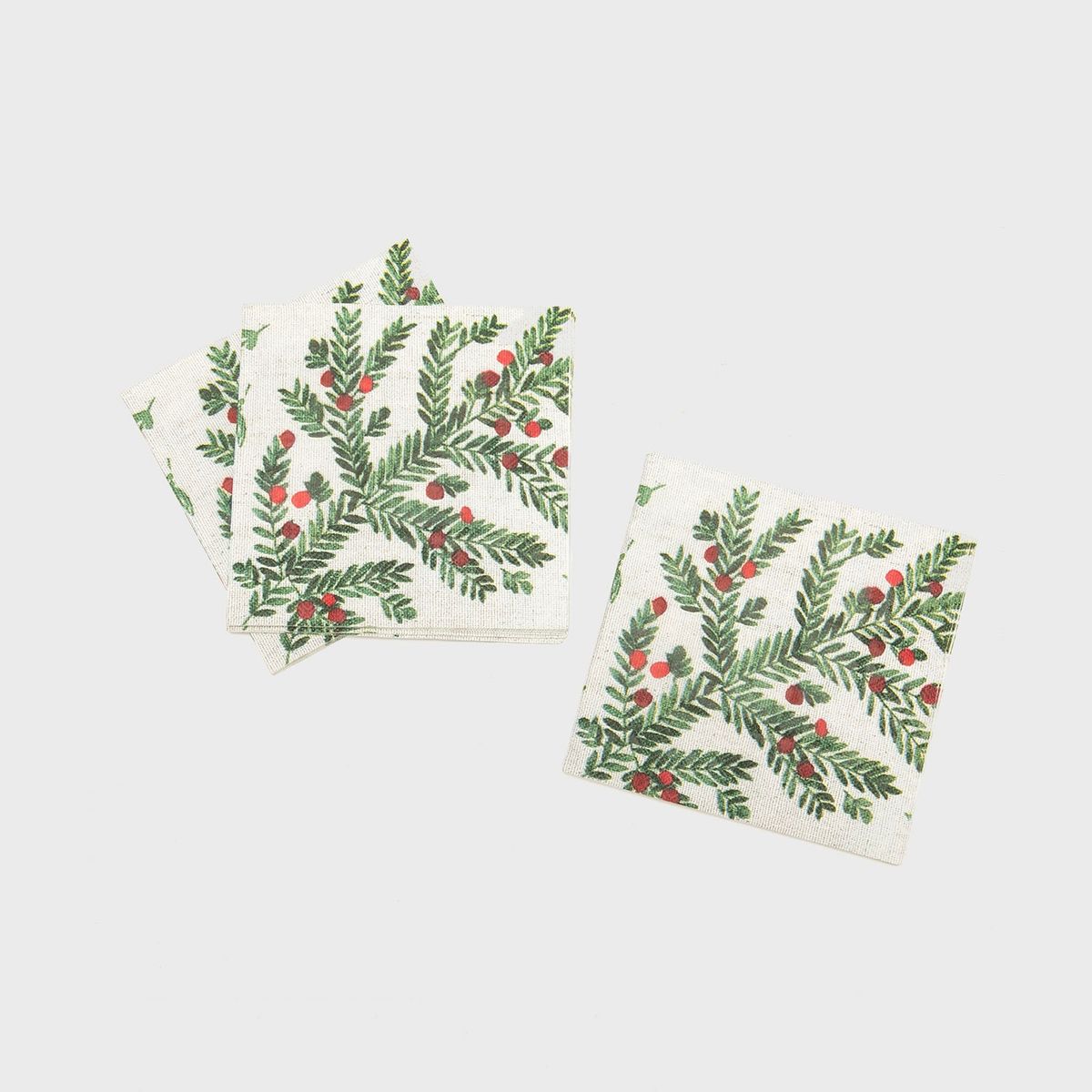 MICA - 20 Servilletas navideñas ramas