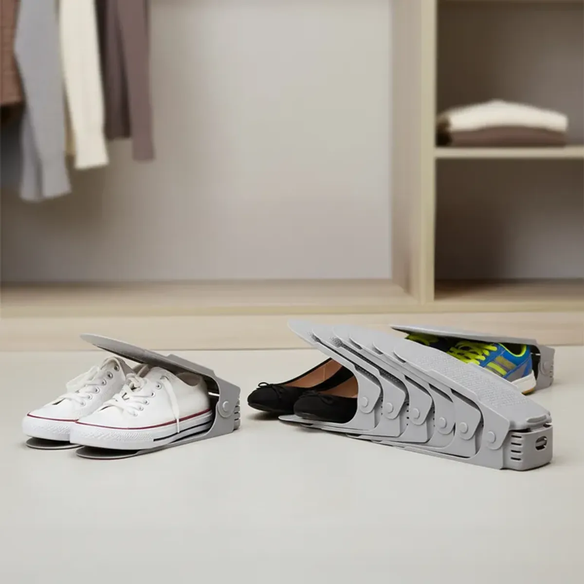 MICA - Set X8 Organizadores Regulables Para Calzado