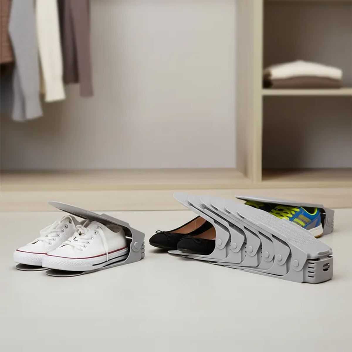 MICA - Set X8 Organizadores Regulables Para Calzado