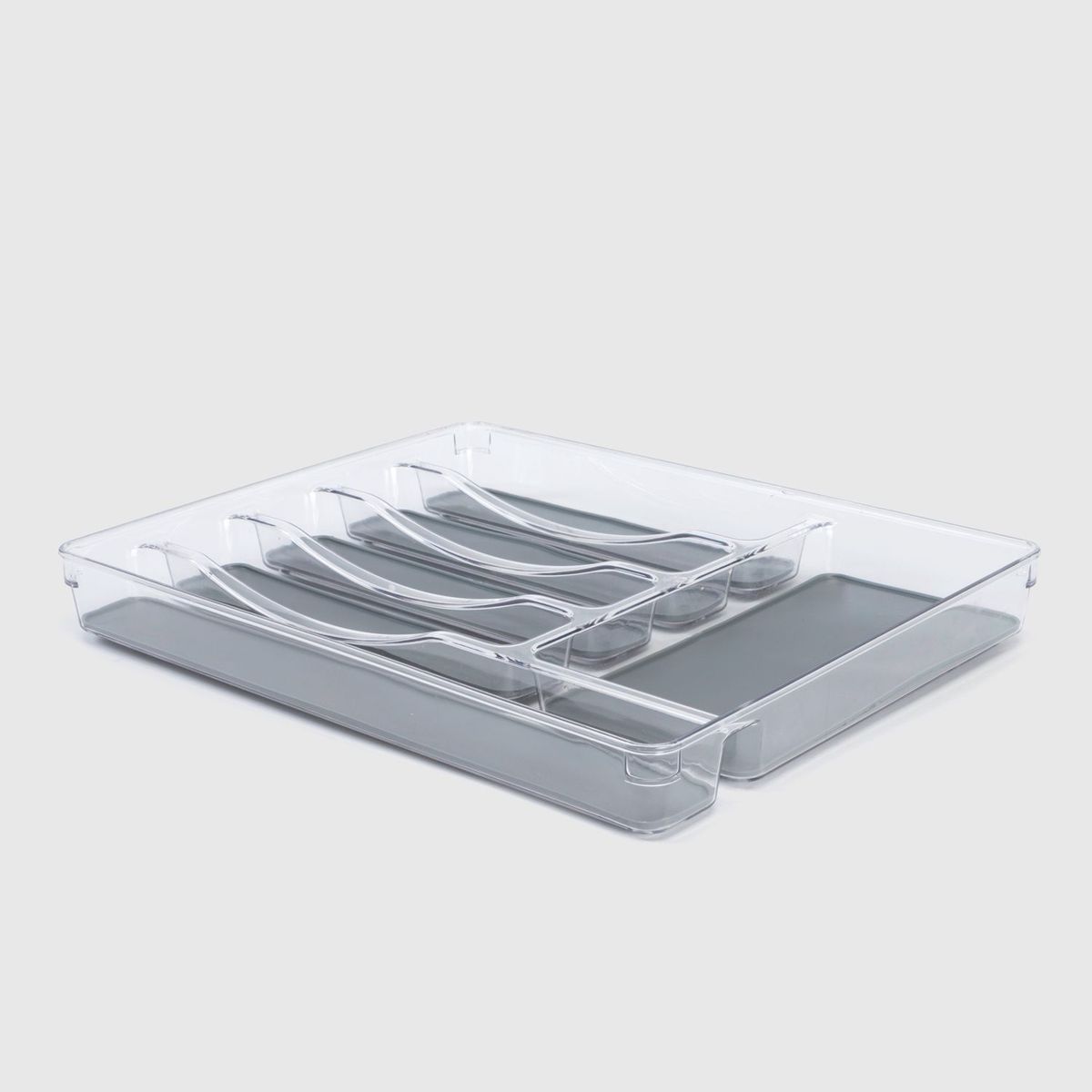 MICA - Organizador De Cubiertos Rubber 6 Divisiones