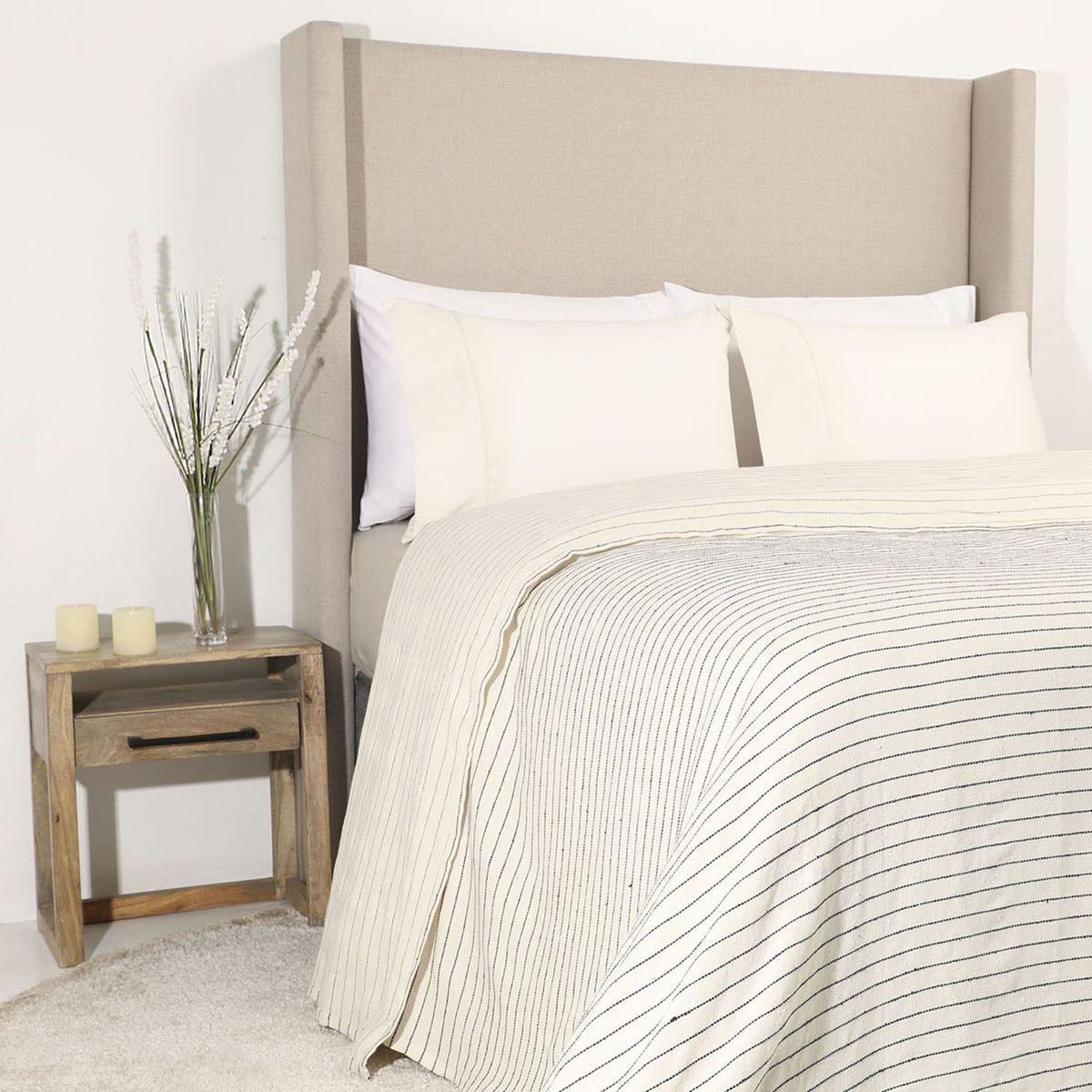 MICA - Cubrecama Colcha 100% Algodón Tejido Mica