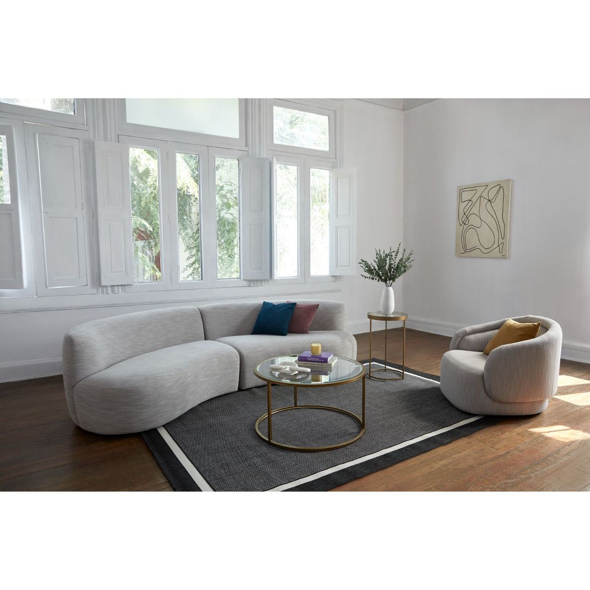 BASEMENT HOME - Sofá Finn 4 Cuerpos