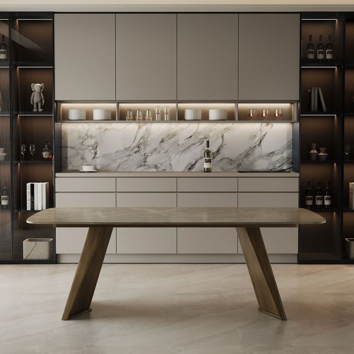 BASEMENT HOME - Mesa de Comedor Milán (8 Personas)