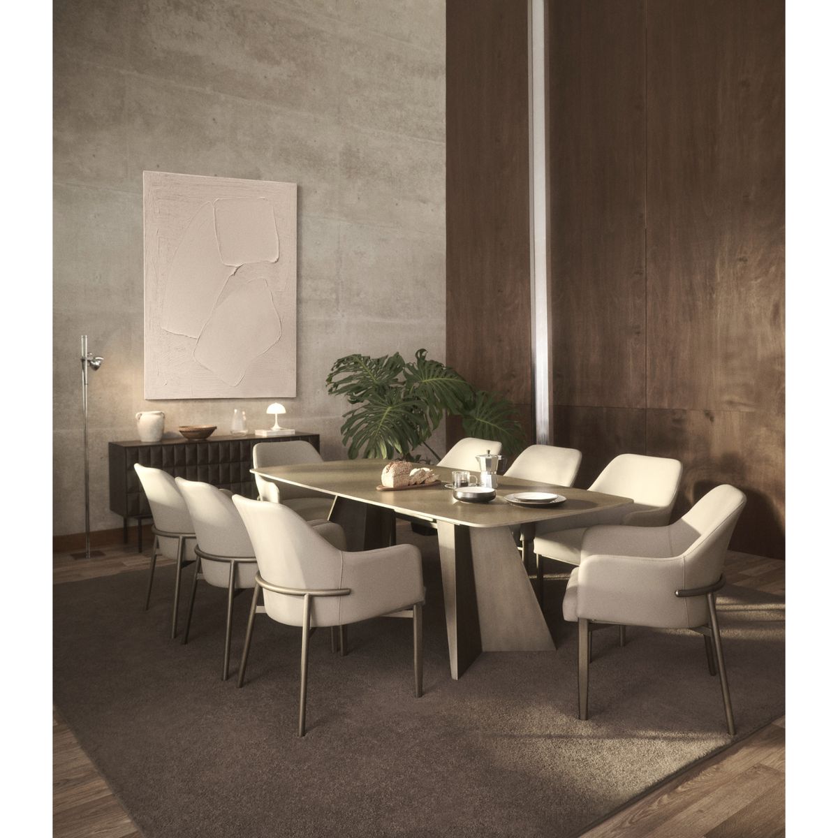 BASEMENT HOME - Mesa de Comedor Milán (8 Personas)