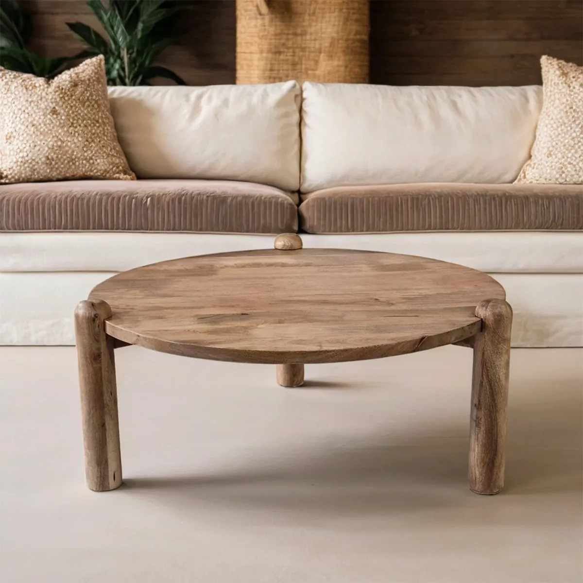 BASEMENT HOME - Mesa De Centro Tobias Madera