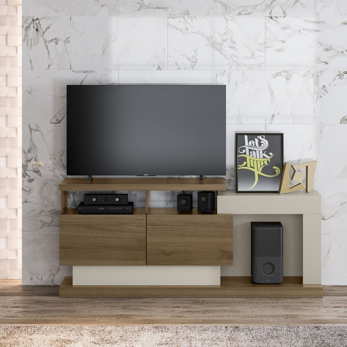 MICA - Mesa De Tv 50" Fusion Smart