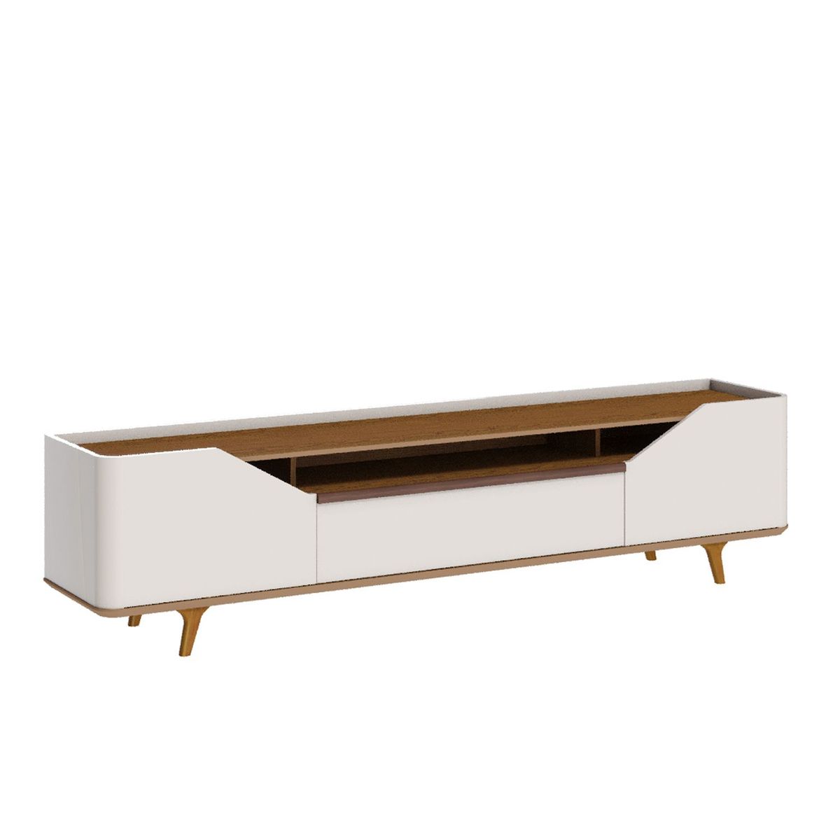 BASEMENT HOME - Mesa de TV Arc 65'' 2 Puertas 1 Cajón