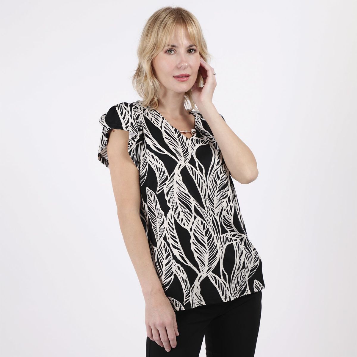 STEFANO COCCI - Polo Estampada Casual Mujer Stefano Cocci