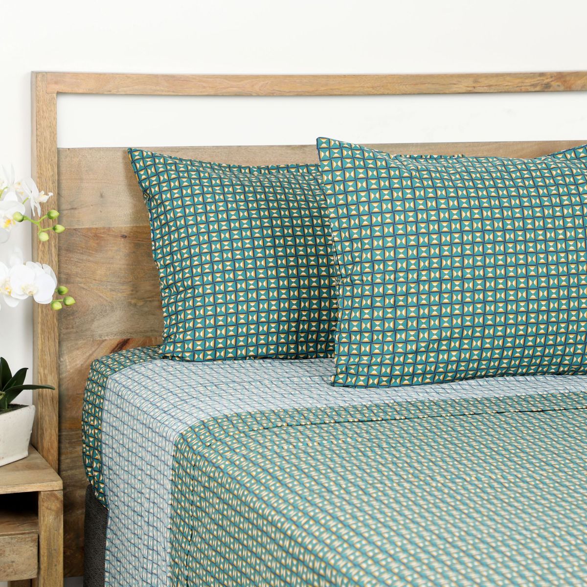 BASEMENT HOME - Juego De Sábanas Estampadas 180 Hilos Basement Home