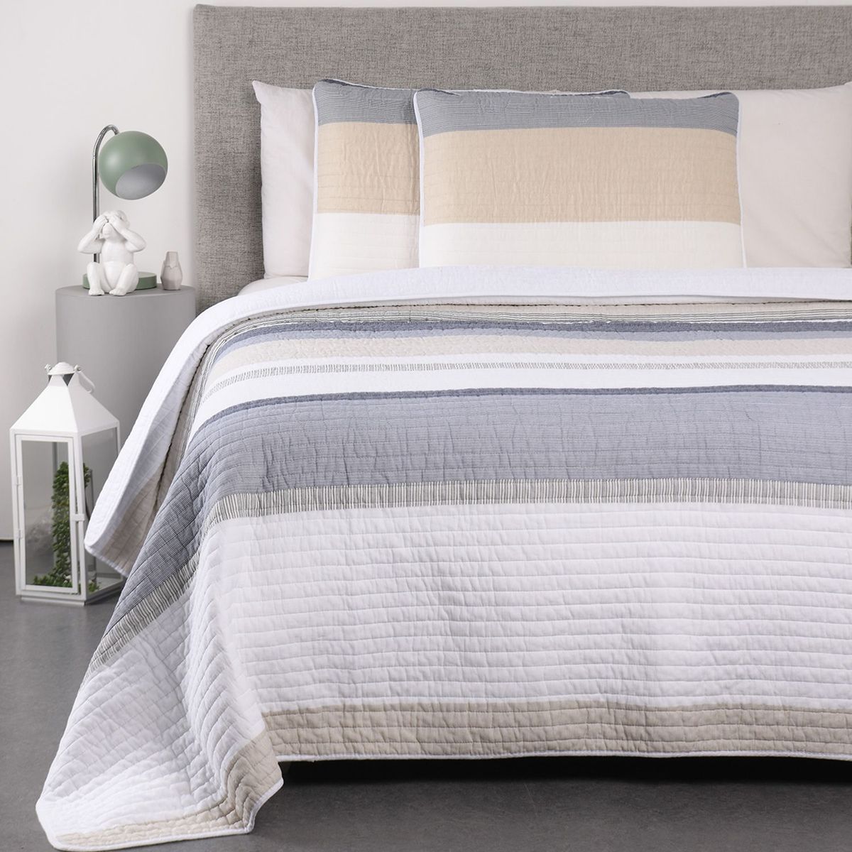 BASEMENT HOME - Cubrecama Estampado 100% Algodón Basement Home