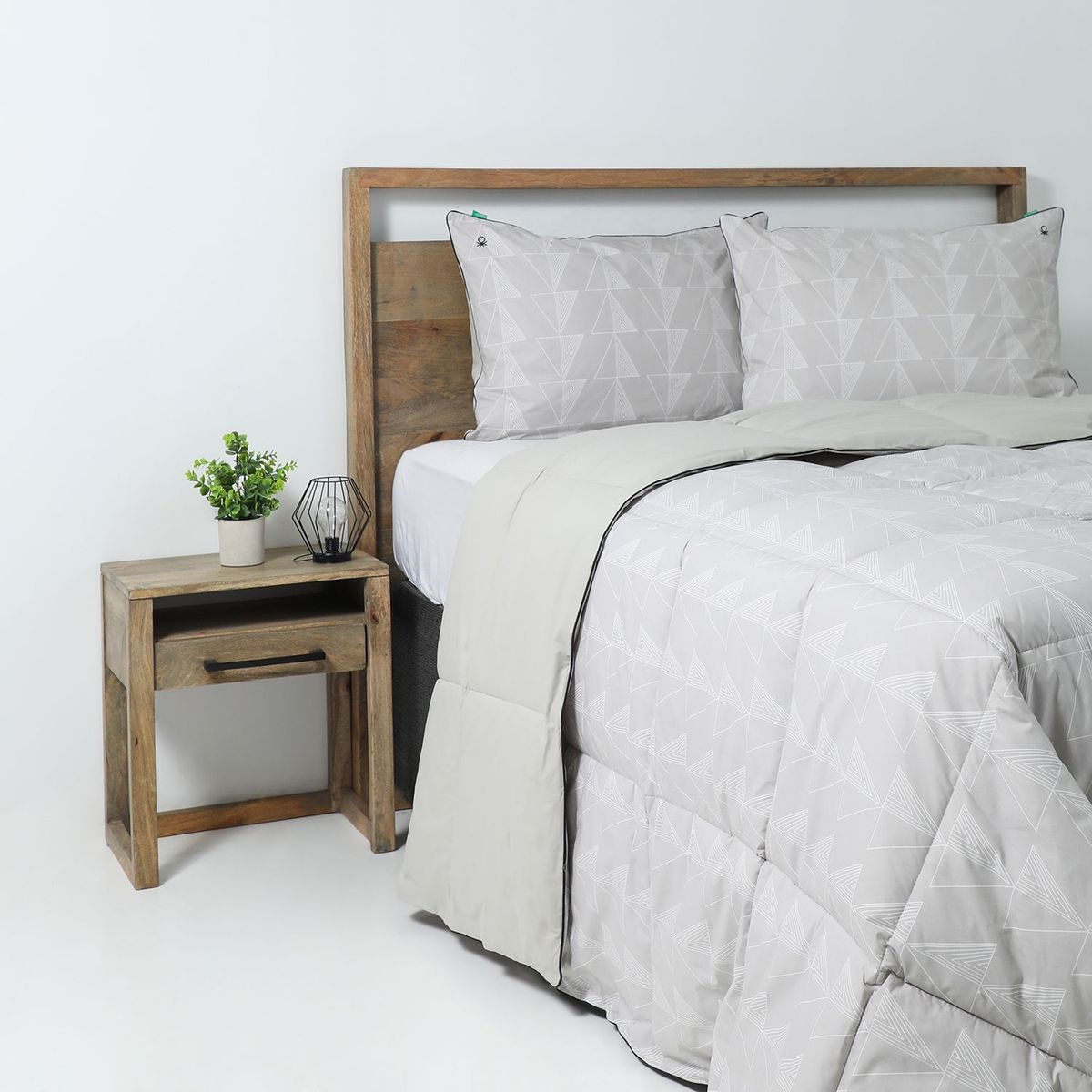 BENETTON - Edredón Estampado 100% Algodón Gabriel Benetton