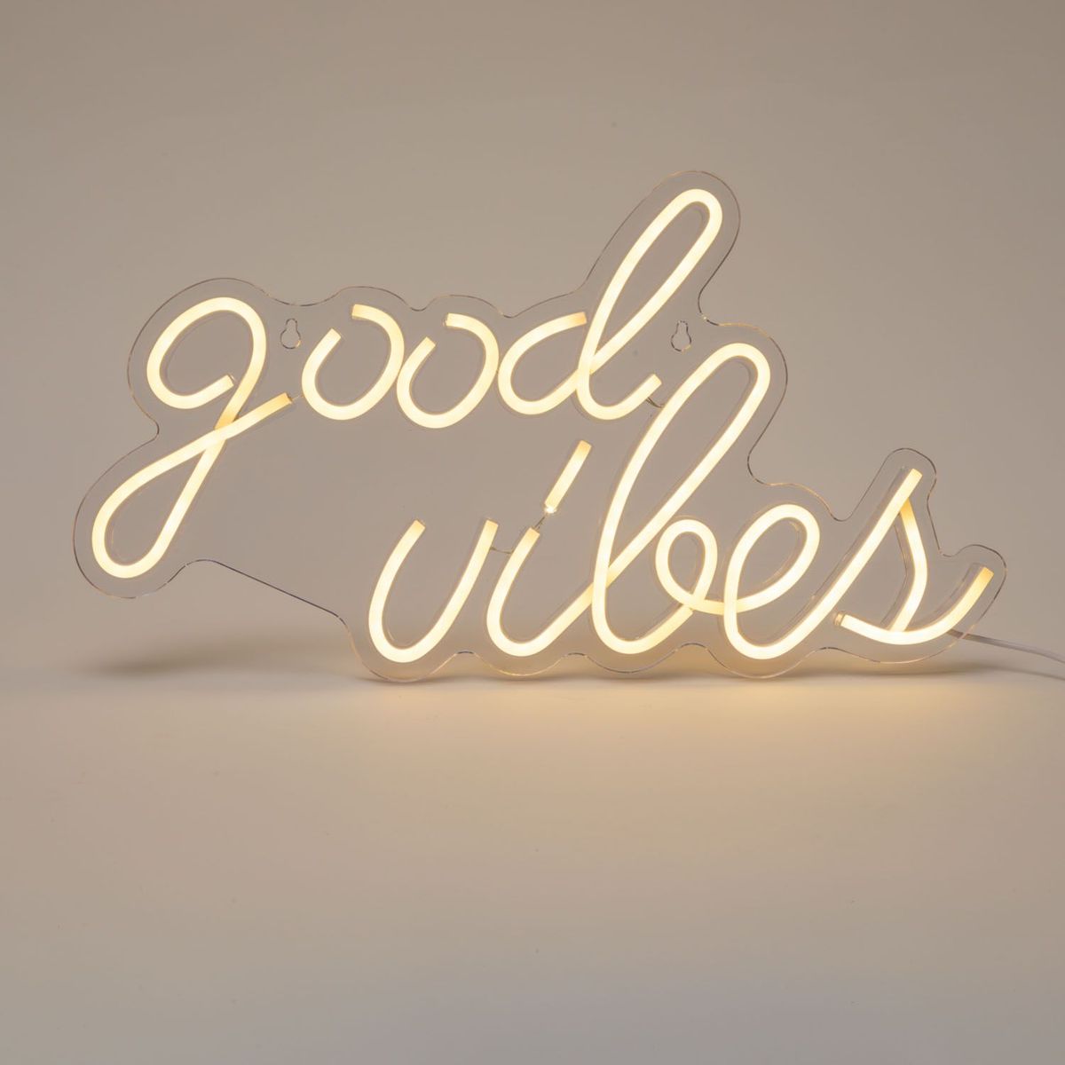 MICA - Letrero Neón Good Vibes 42 Cm