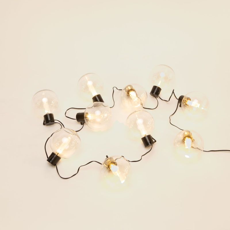 MICA - Guirnalda Solar en Esfera 280Cm